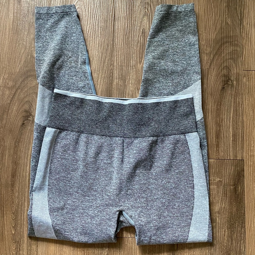 Womens pink seamless leggings